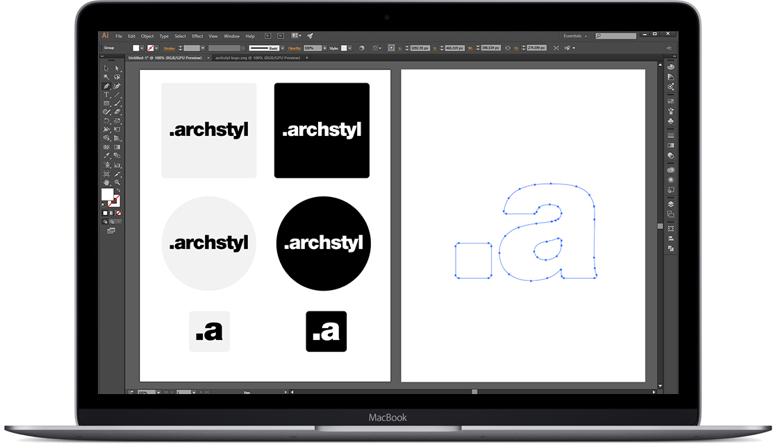 Logo and identity design for Archstyl Architects | BOLD